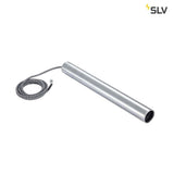 Lampe suscitée Fitu E27 en aluminium brossé avec un câble ouvert