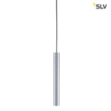 Lampe suscitée Fitu E27 en aluminium brossé avec un câble ouvert