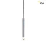 Lampe suscitée Fitu E27 en aluminium brossé avec un câble ouvert
