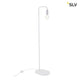 Fitu Stehleuchte Weiß mit E27 Sockel und modernem Design, ideal für LED- und Energiesparleuchtmittel.