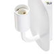 Fitu Wandaufbauleuchte Soft Gold mit E27 Sockel für LED- und Energiesparlampen.