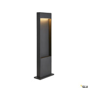 Flatt Pole 65 Fl 3000K IP65 Anthracite au design minimaliste et à la lumière chaleureuse.
