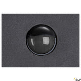 Aplique Sensor Flatt 3000K IP65 antracita