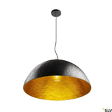 Forchini L 70 E27 Lampada a sospensione Black, oro
