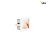 FRAME LED Curve Wandeinbauleuchte Weiß mit warmweißem Licht und langlebiger Leuchtdiode von SLV.