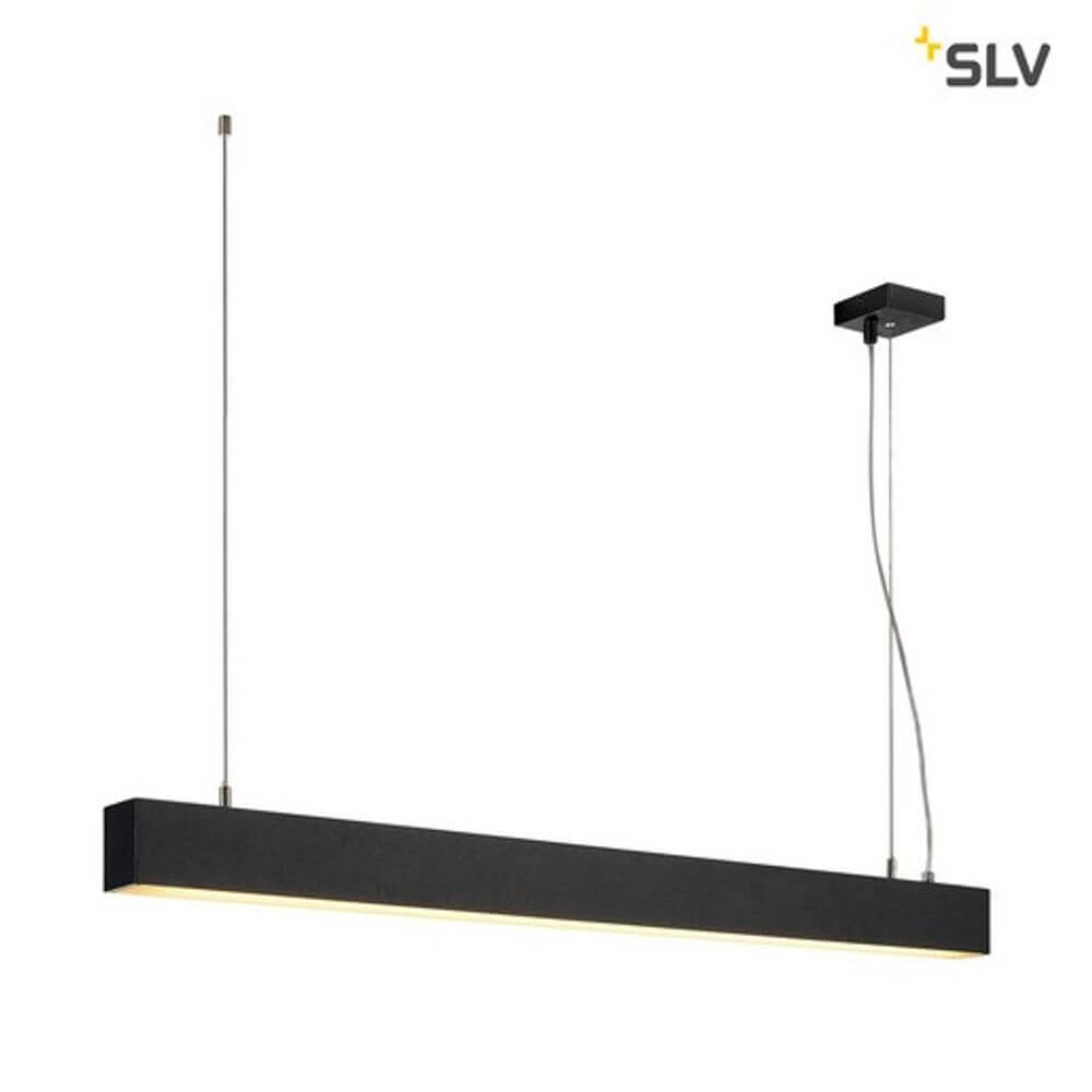Glenos 1M Pendellampe Schwarz 3000K in modernem Design, ideal für stilvolle Beleuchtung.