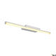 Glenos LED Spiegelleuchte in Weiß mit dimmbarem Licht, ideal für blendfreie Spiegelbeleuchtung.