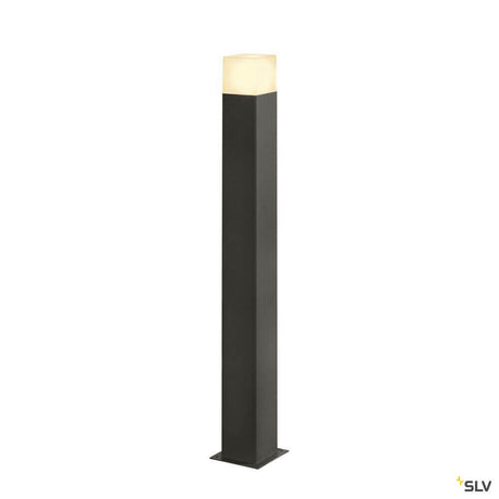 Grafit Pole Square borne lumineuse 90 cm anthracite - borne sur pied moderne en aluminium pour l’extérieur