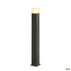 Grafit Pole Square Pollerleuchte 90cm Anthrazit - moderne Aluminium Standleuchte für den Außenbereich