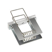 Grazia 20 Montagefeder Chrom, Aluminium 2 Stück für GRAZIA 20 Profile, leichte Montage in chrom/aluminium