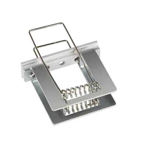 Grazia 20 Montagefeder Chrom, Aluminium 2 Stück für GRAZIA 20 Profile, leichte Montage in chrom/aluminium