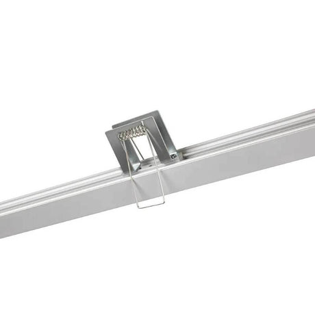 Grazia 20 Montagefeder Chrom, Aluminium 2 Stück für die einfache Montage von GRAZIA 20 Profilen