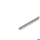 Grazia 20 LED Aufbauprofil 3m Flach Glatt in silberne Ausführung für LED Strips bis 20 mm Breite.