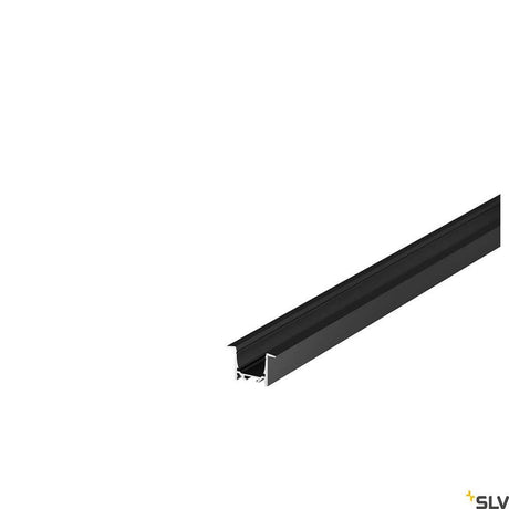 Nåde 20 LED Forsænket profil 3m i elegant aluminium, ideel til LED Strips til blændfrit lys.