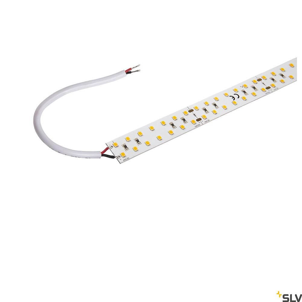 Grazia Pro Max 5m Flexstrip 24V 20000lm 3000K LED-Streifen auf weißem Hintergrund