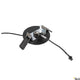 Helia Ambient 35 LED Pendelleuchte Schwarz ohne Baldachin - Montageplatte mit Kabel und Befestigungsteilen
