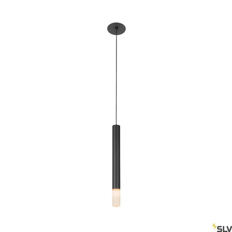Helia Ambient 35 LED Pendelleuchte Schwarz ohne Baldachin, puristische Einbau-Pendelleuchte mit warmweißer LED