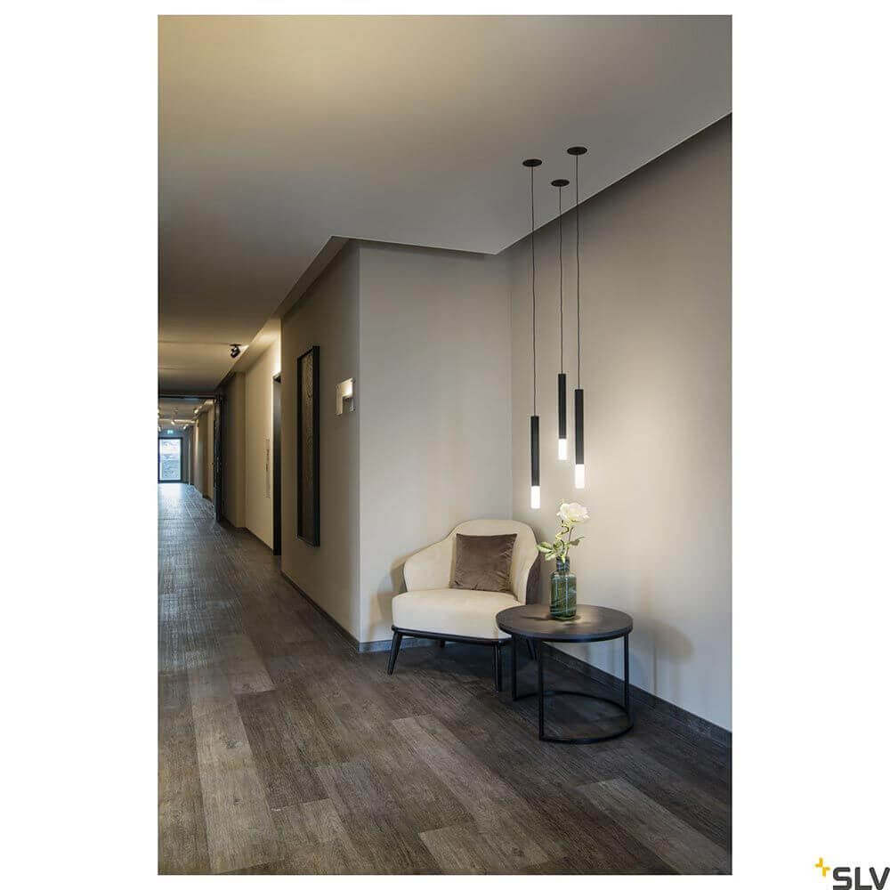 Helia Ambient 35 LED Pendelleuchte Schwarz ohne Baldachin