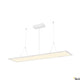 I-Pendant Pro Dali 3000K Weiß, raumsparende LED-Pendelleuchte mit homogenen Lichtstrom und DALI-Steuerung.