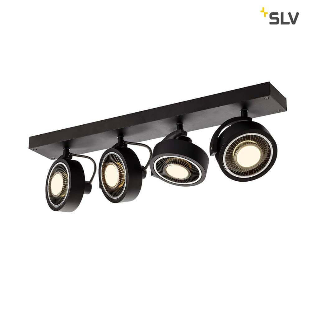 Kalu construit -in lampe quad qpar111 noir
