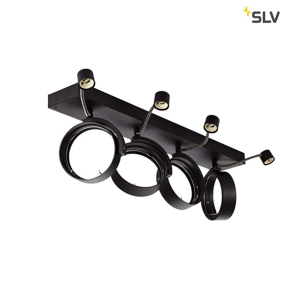 Kalu construit -in lampe quad qpar111 noir