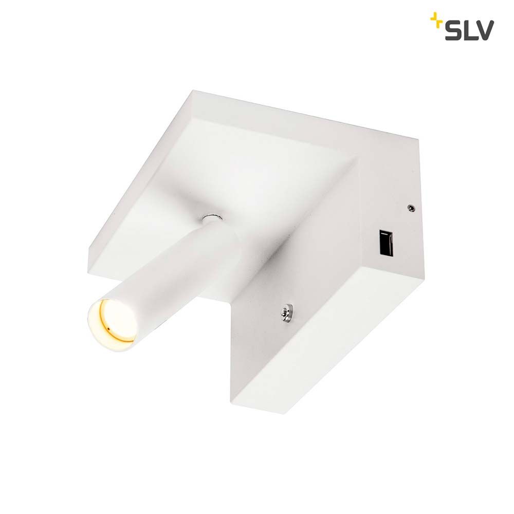 Karpo Bedside LED wall light white