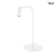 Karpo LED table lamp white 3000K - modern and energy-efficient table lamp in white with flexible spotlight
