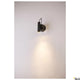 Karpo Magn LED Strahler Wandleuchte an einer Wand montiert, stilvolle Akzentbeleuchtung in modernem Design.