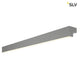 L-Line 120 LED Wand- & Deckenleuchte IP44 Mausgrau, elegante LED-Leuchte für primäre Raumausleuchtung.
