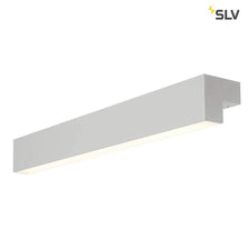 L-Line 60 LED Wand- & Deckenleuchte IP44 Silbergrau, moderne LED-Leuchte für helle Raumbeleuchtung
