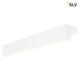 L-Line 60 LED Wand Aufbauleuchte IP44 Weiß - schlichte Wand- und Deckenleuchte in Weiß mit warmweißer LED Beleuchtung