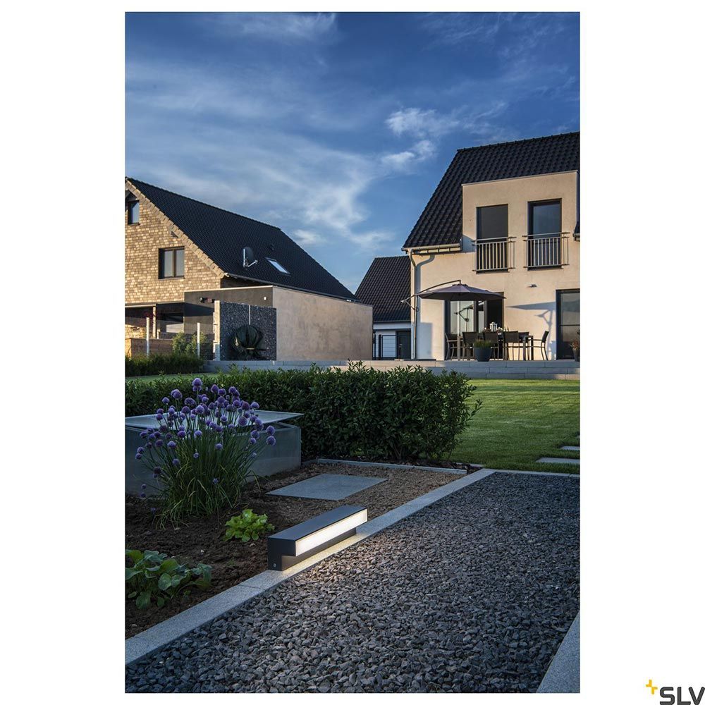 L-linjan LED-kävelytievalaisin IP65 antrasiitti CCT