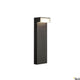 L-Line LED Pollerleuchte Pole Anthrazit CCT IP65 in moderner, klarer L-Form für Außenbereiche.