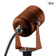 LED Spike LED Spießleuchte Rostfarben IP55