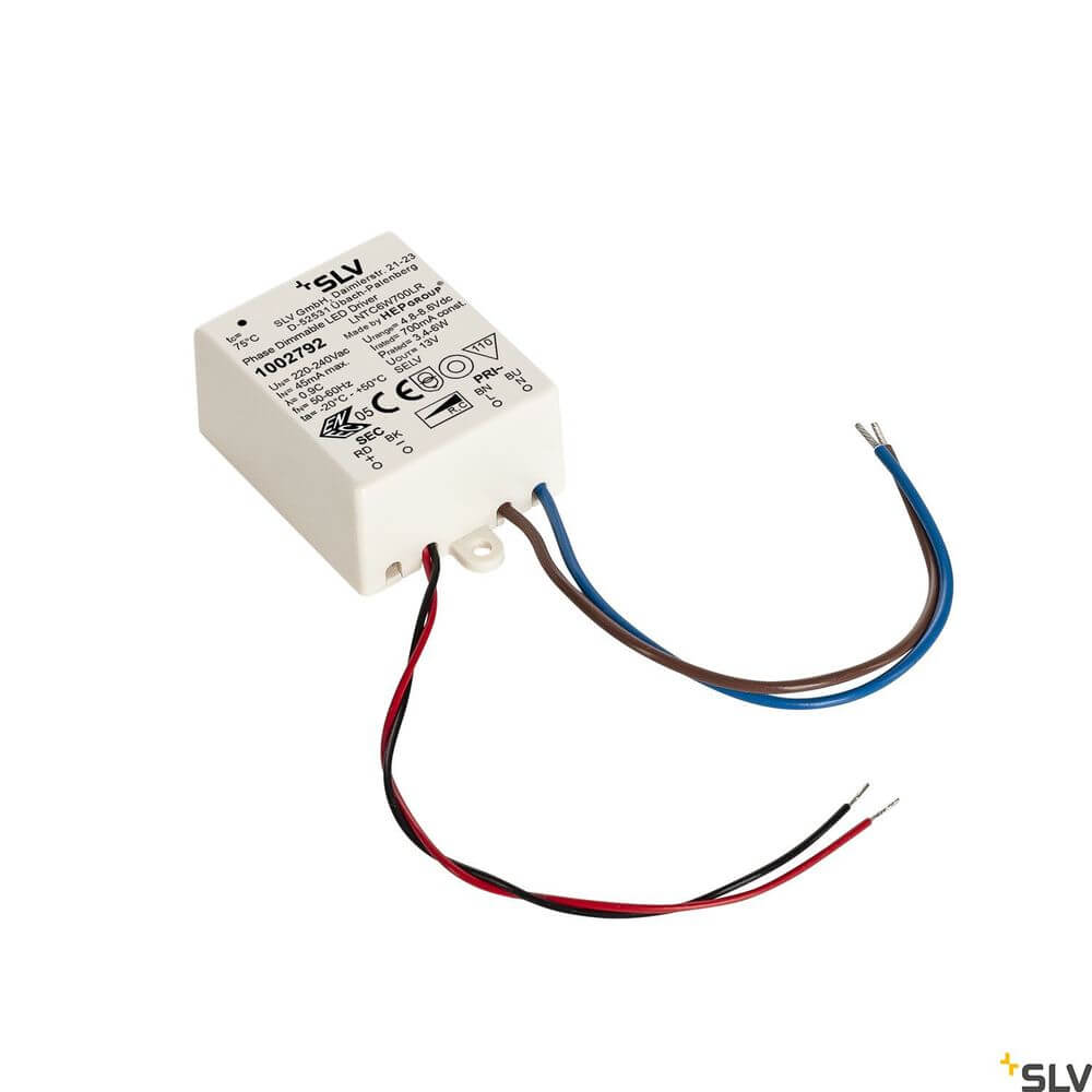 LED Treiber 6W 700Ma Triac Dimmbar mit Anschlusskabel für dimmbare LED-Beleuchtung