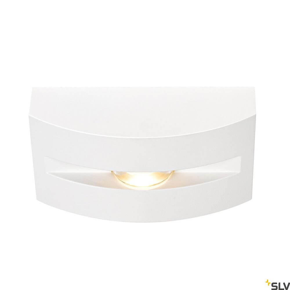 LED Wand- & Deckenaufbauleuchte Out-Beam Frame IP55 in Weiß, ideal für die Akzentuierung von Gebäuden.