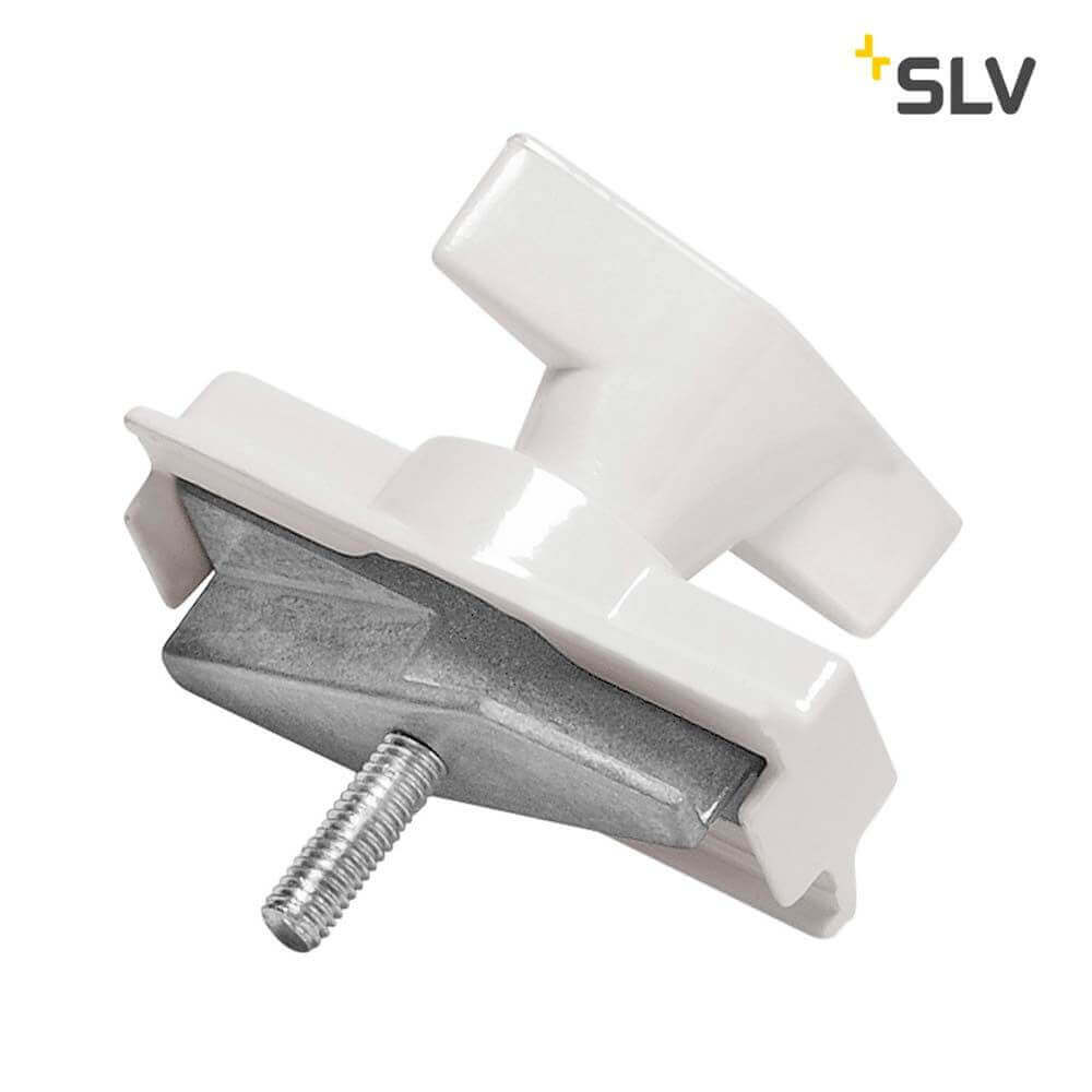 Leuchtenadapter Mechanisch für S-Track 3P.-Schiene Weiß