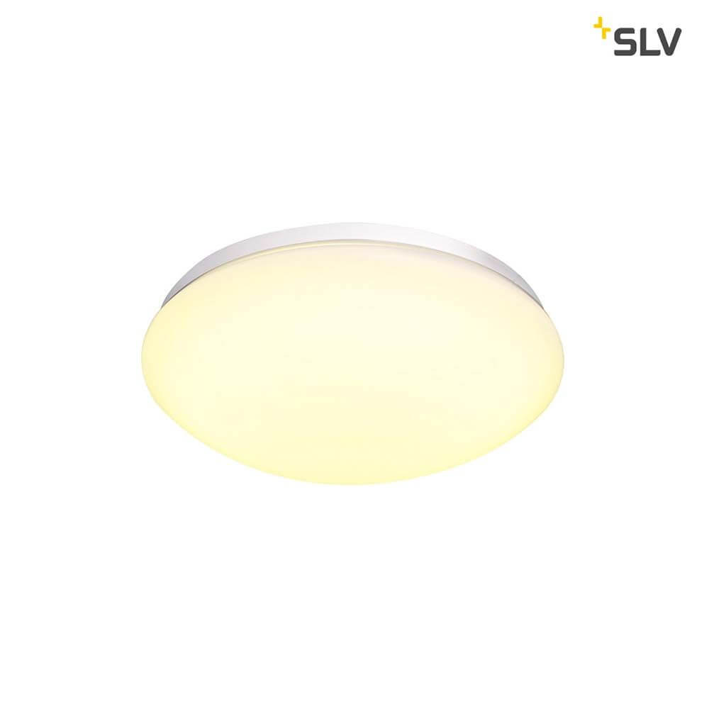 Lipsy 30 Dome LED Aufbauleuchte weiß, IP44, für blendfreies, homogene Beleuchtung in Innen- und Außenbereichen.