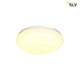 Lipsy 30 Dome LED Außen-Aufbauleuchte Weiß IP44 in modernem Design mit homogenen Lichtstrahl.