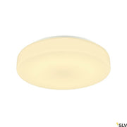 Lipsy 40 Drum LED Deckenlampe Dali Weiß 3000-4000K moderne runde Deckenleuchte von SLV