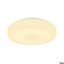 Lipsy 50 Drum LED Deckenlampe Dali Weiß 3000-4000K, zylindrische SLV Deckenleuchte mit homogener Lichtverteilung