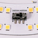 Lipsy 50 Drum LED Außen-Aufbauleuchte Weiß IP44