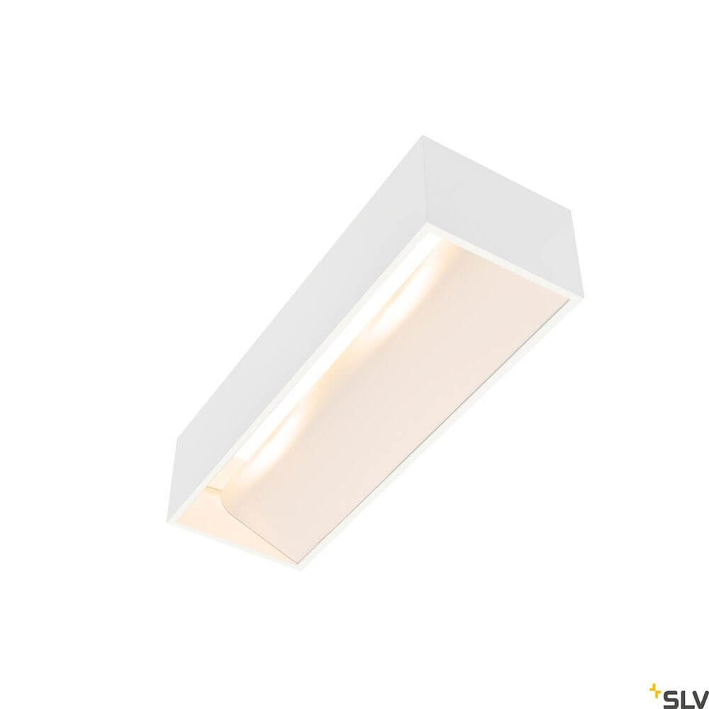 Logs In L Wandlampe Weiß 2000-3000K mit modernem Design und warmem Licht für stimmungsvolle Beleuchtung.