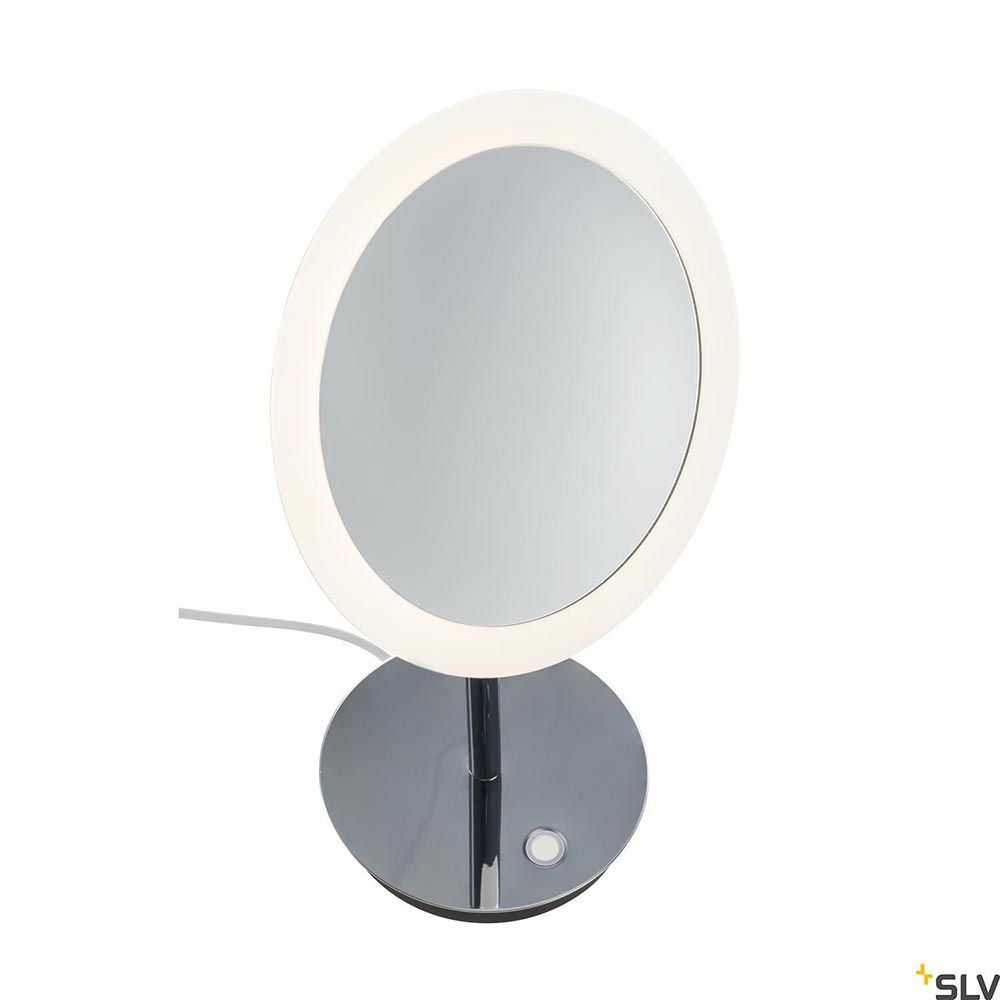 MAGANDA LED Table Make -Up Mirror Chrom CCT