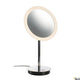 Maganda LED Tisch Schminkspiegel in Chrom mit CCT Switch und 3-fach Vergrößerung für individuelles Licht.