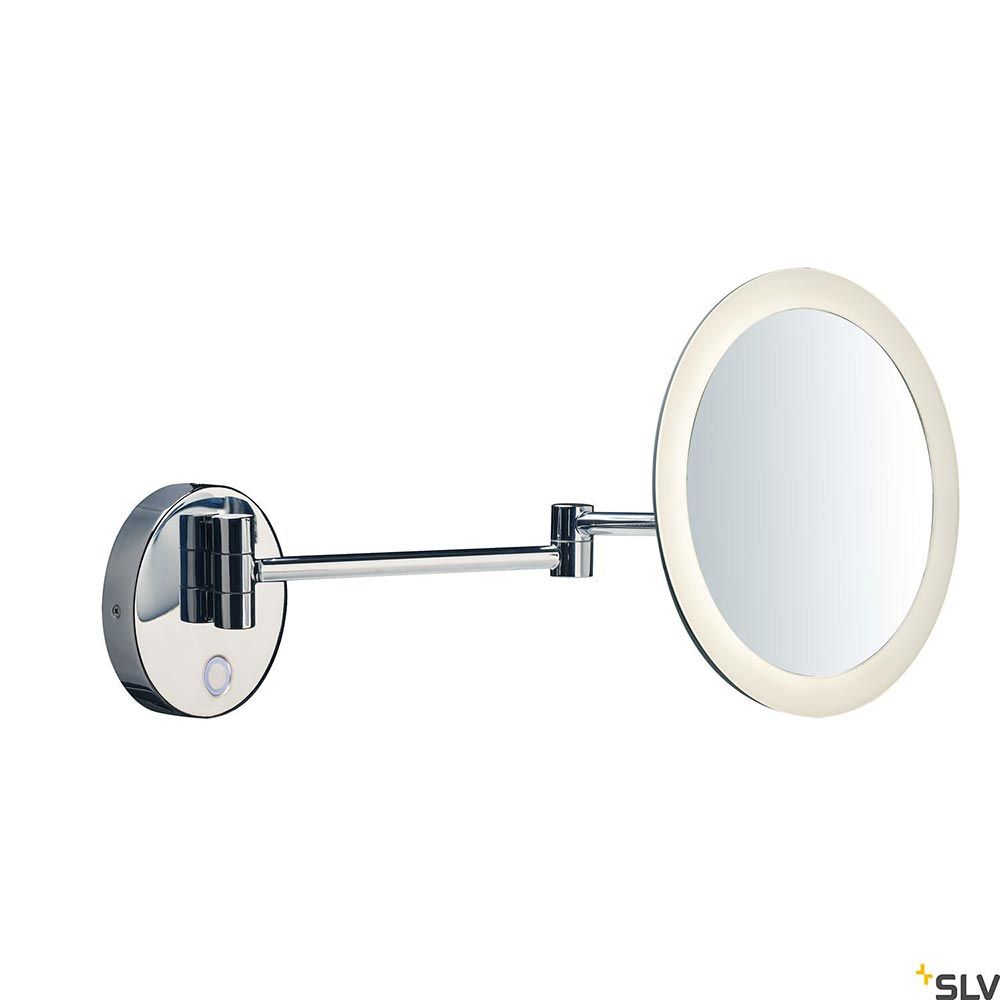 MAGANDA LED BAIN LAMPE AVEC MADE -UP MIRROR CHROME CCT
