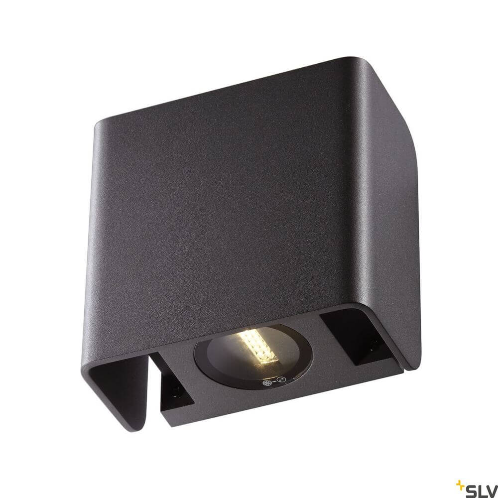 Mana Out LED Wandlampe 3000K IP65 Anthrazit - elegante Wandleuchte mit Aluminium Konstruktion.