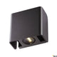 Mana Out LED Wandlampe 3000K IP65 Anthrazit - elegante Wandleuchte mit Aluminium Konstruktion.