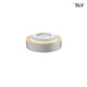 Medo 30 Corona LED Aufbauleuchte Dali Silbergrau mit klarer Formgebung und eleganter Materialkombination