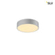 Medo 30 Corona LED Aufbauleuchte Dali Silbergrau - elegante Deckenleuchte mit Aluminium und Kunststoff.